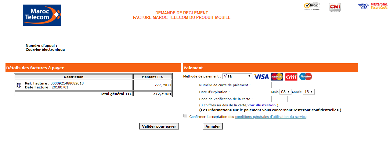 Comment Savoir Son Numero Maroc Telecom Demande De Facture Iam